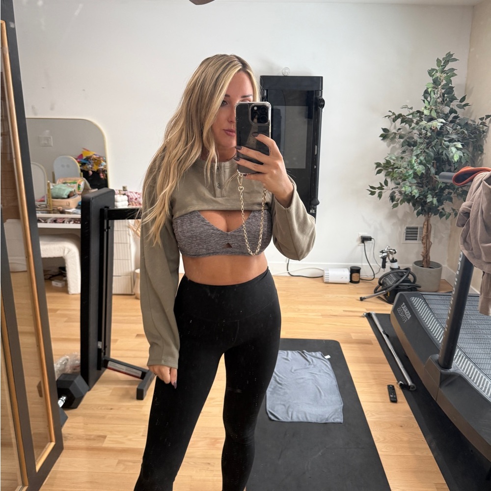 NWT Zara half sweatshirt